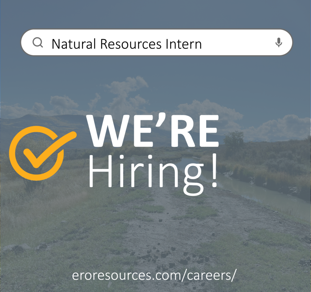 Intern Natural Resources ‐ Spring And Summer Denver Co Ero Resources